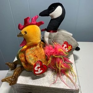 Set of 2 Beanie Babies